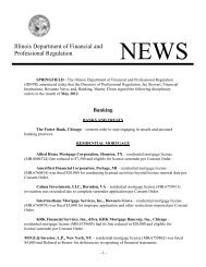 IDFPR May 2012 Discipline Report - Illinois Department of ...