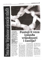 Postoji li veza izmeÄu vrijednosti i nasilja? - Institut za druÅ¡tvena ...