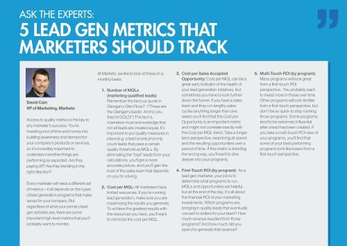 The Definitive Guide to Lead Generation