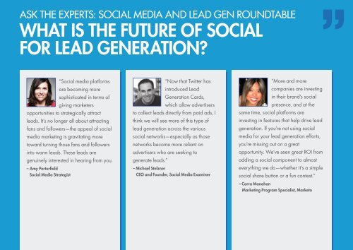 The Definitive Guide to Lead Generation