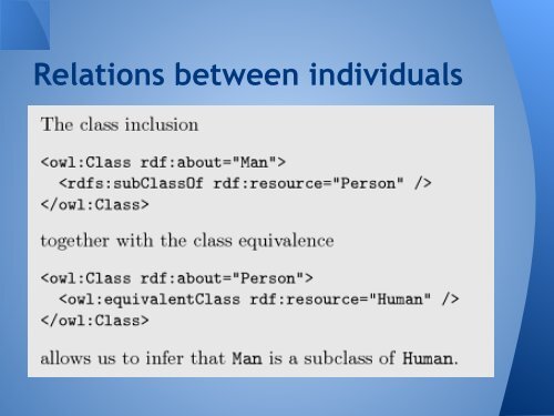 Foundations of Semantic Web Chapter 4 - OWL