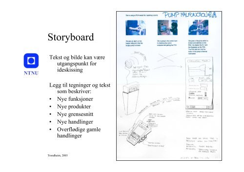 Papirprototyping - NTNU