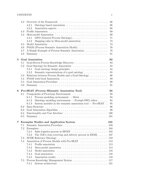 Semantic Annotation for Process Models: - Department of Computer ...