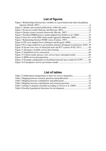 Multi-channel provisioning of public services - Department of ...