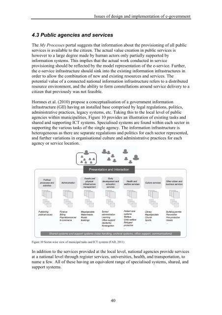 Multi-channel provisioning of public services - Department of ...