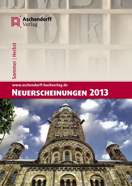 Herbst 2013 - Aschendorff Verlag