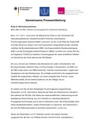 Gemeinsame Pressemitteilung