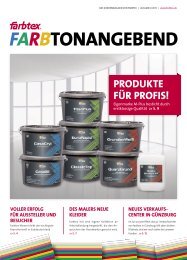 FARBTONANGEBEND - farbtex Kaltenbach + Maier GmbH & Co. KG