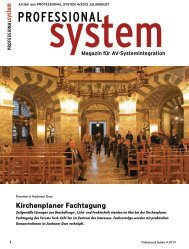 Kirchenplaner Fachtagung - Steffens Systems