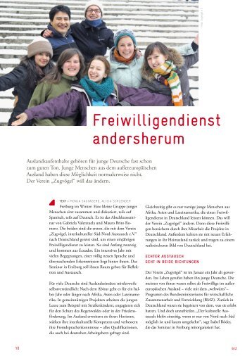 Freiwillige aus Ecuador in Deutschland (pdf, 0.24 MB, DE) - GIZ