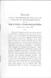 Bericht über das Jahr 1910 - Schweizerisches Idiotikon