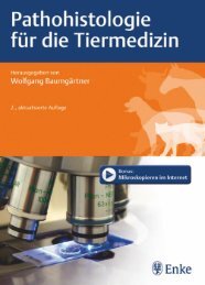 Enke: Pathohistologie fÃ¼r die Tiermedizin - Buch.de