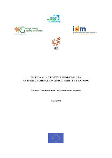 FINAL NATIONAL ACTIVITY REPORT - European Commission ...