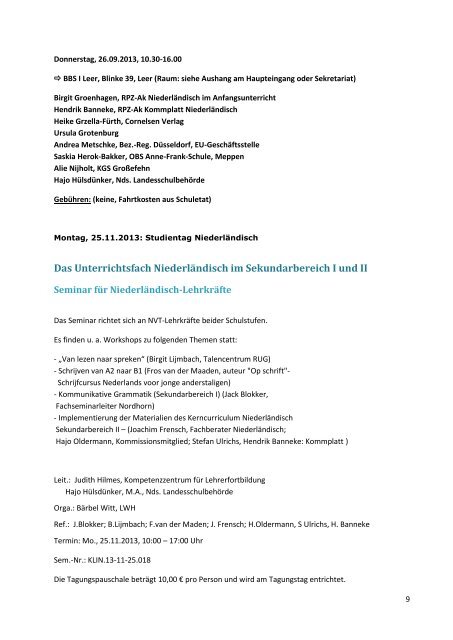 Nieuwsbrief 2013 â€“ Nr. 4 - nline