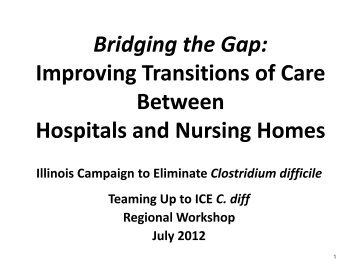 Improving Transitions of Care Between Hospitals and Nursing Homes