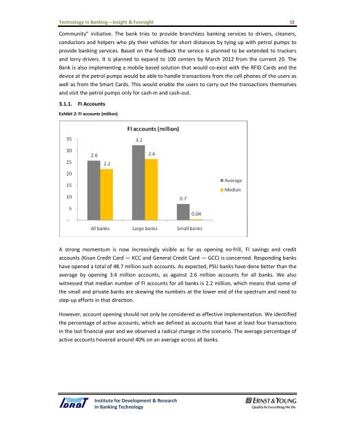 Technology in Banking-Insight and Foresight for BTA_2011 ... - IDRBT