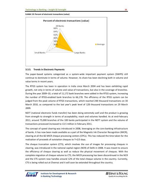 Technology in Banking-Insight and Foresight for BTA_2011 ... - IDRBT