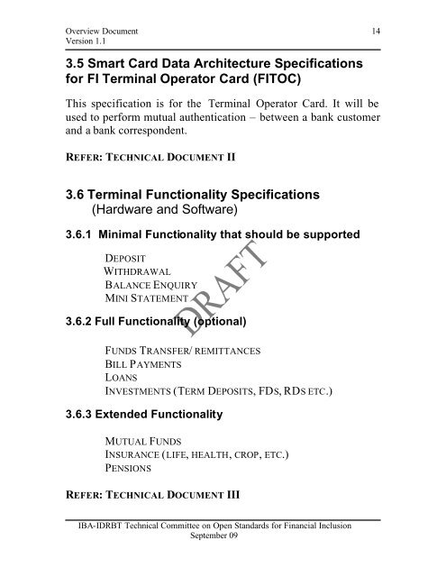 FI Overview Document Version 1.1.pdf - IDRBT