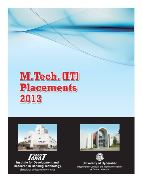 MTech IT Placements 2013.pdf - IDRBT
