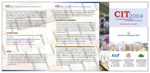 CIT Brochure .pdf - IDRBT