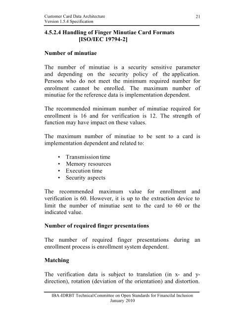 FI Card Data Architecture Document Ver 1.5.4.pdf - IDRBT