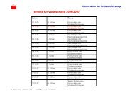 Termine fÃ¼r Vorlesungen 2006/2007 - IDS