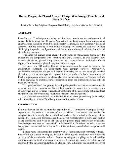 Appendix VIII Qualification of Manual Phased Array UT for Dissimilar ...