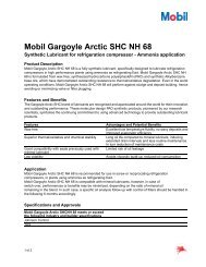 Mobil Gargoyle Arctic SHC NH 68 - IDS Refrigeration