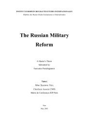 Russian military reform - IE·EI