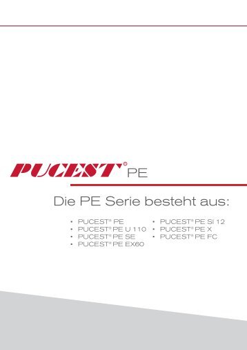 Die Serie im Ãœberblick als PDF - PUCEST Protect GmbH