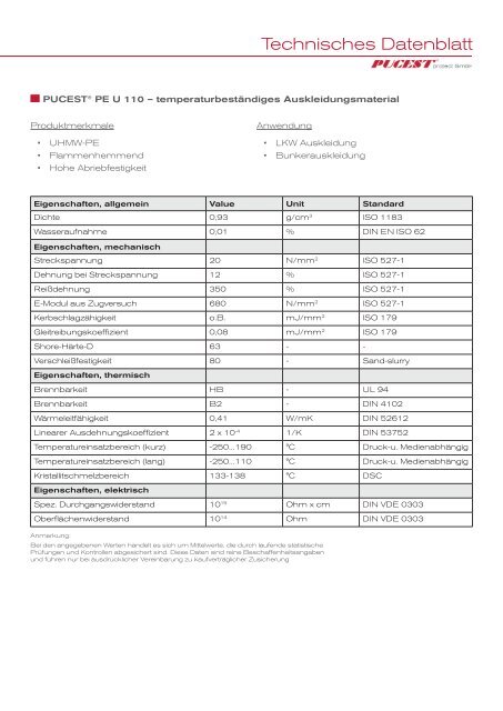 Die Serie im Ãœberblick als PDF - PUCEST Protect GmbH