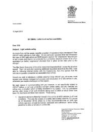 Inspector of Coal Mines letter to surface coal mine site senior ...