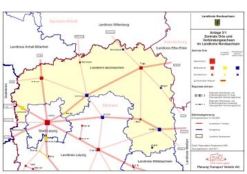 Anlagen zum Nahverkehrsplan Nordsachsen - IE Leipzig