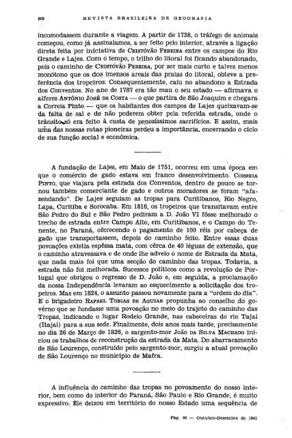 REVISTA BRASILEIRA DE GEOGRAFIA - Biblioteca do IBGE