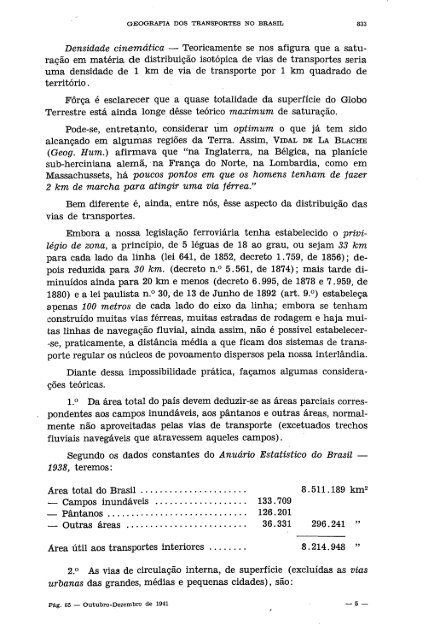 REVISTA BRASILEIRA DE GEOGRAFIA - Biblioteca do IBGE