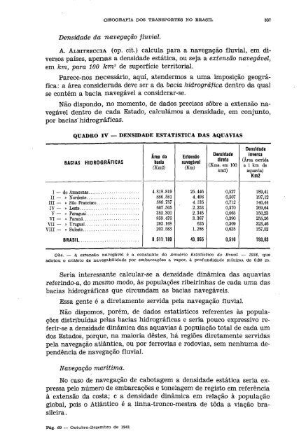 REVISTA BRASILEIRA DE GEOGRAFIA - Biblioteca do IBGE