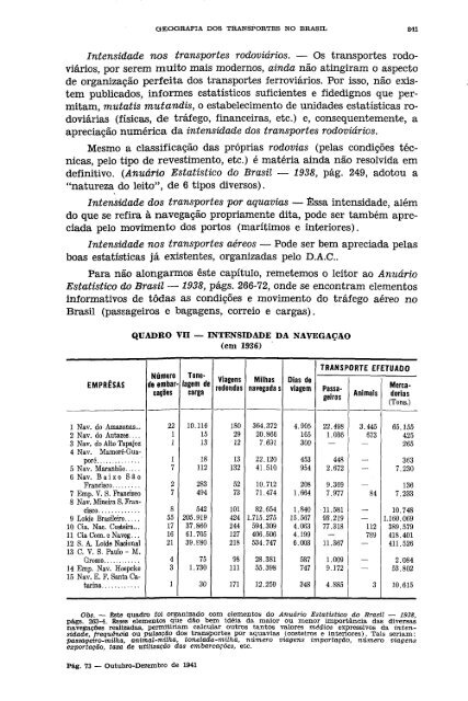 REVISTA BRASILEIRA DE GEOGRAFIA - Biblioteca do IBGE