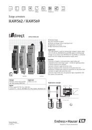 HAW562 / HAW569 - Endress+Hauser Ireland