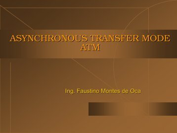 ASYNCHRONOUS TRANSFER MODE ATM