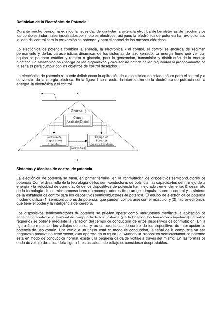 Dispositivos y Circuitos de Potencia - Escuela de IngenierÃ­a ...