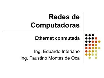 4.4Ethernet Conmutado
