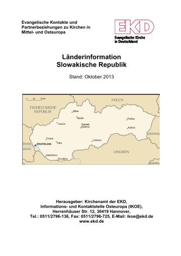 Slowakei - Evangelische Kirche in Deutschland