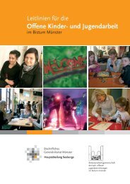 Leitlinien fÃ¼r die Offene Kinder- und Jugendarbeit im Bistum MÃ¼nster