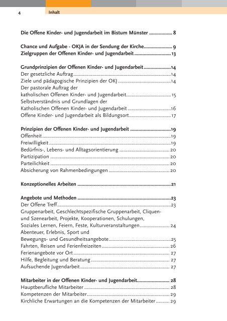 Leitlinien fÃ¼r die Offene Kinder- und Jugendarbeit im Bistum MÃ¼nster