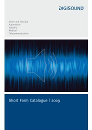 Short Form Catalogue | 2009 - Industrial Electronics GmbH