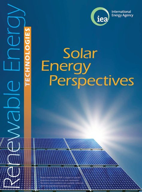 Solar Energy Perspectives - IEA