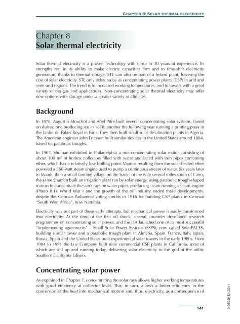 Solar Energy Perspectives - IEA