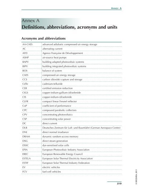 Solar Energy Perspectives - IEA