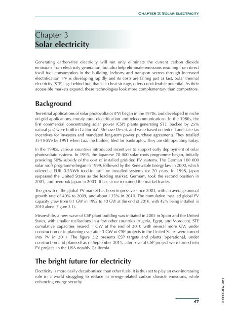 Solar Energy Perspectives - IEA