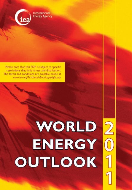 World Energy Outlook 2011 Iea
